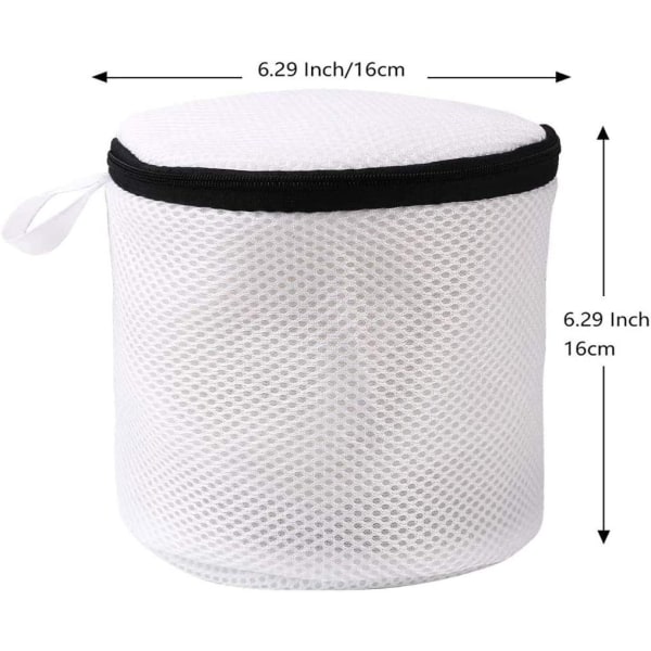 3 Pcs Bra Washing Bags, Zippered Laundry Nets Washing Machine Laundry Mesh Bags