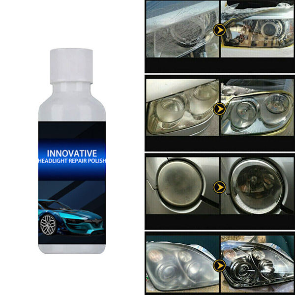 Innovativ bilforlygte Polish Reparationsvæske Væske Ridse Lampe