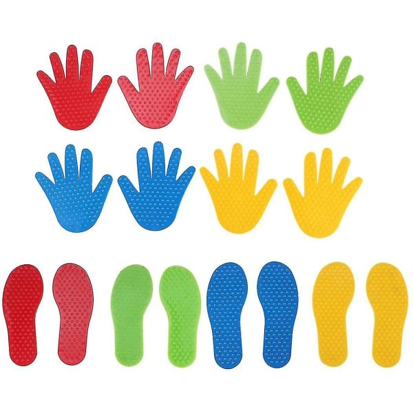 par med hender og føtter spill 4 farger leker Hoppe Sport Muskel Innendørs Utendørs Leke rekvisitter for barn