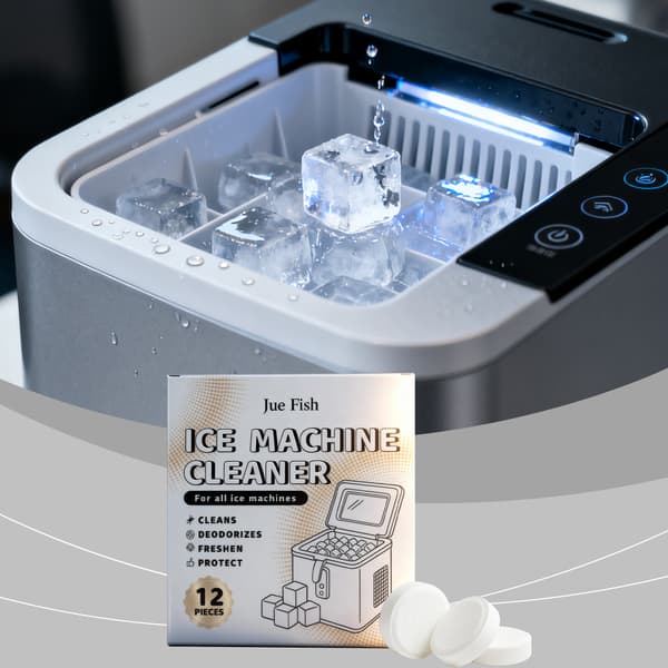 Ice Machine Cleaning Tablets (12-Pack), Odor Removing & Descaling
