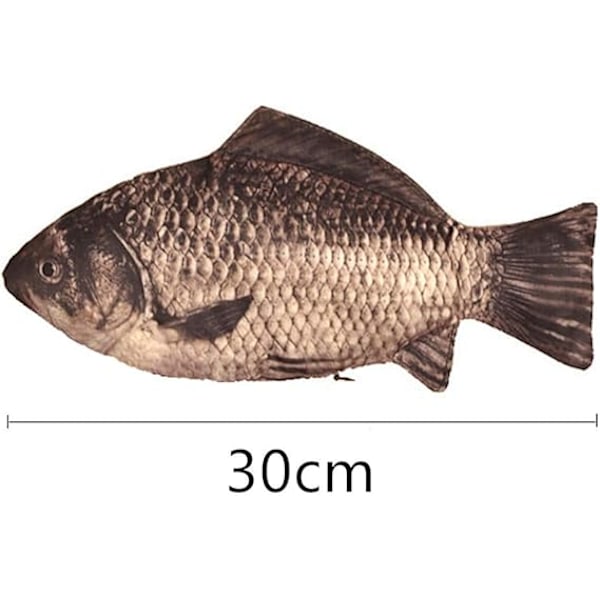 Fisk Blyantveske Morsom Blyantveske Fisk Formet Glidelås Lomme Nyhet Fisk Blyantveske for Skole Klasserom Tilbehør