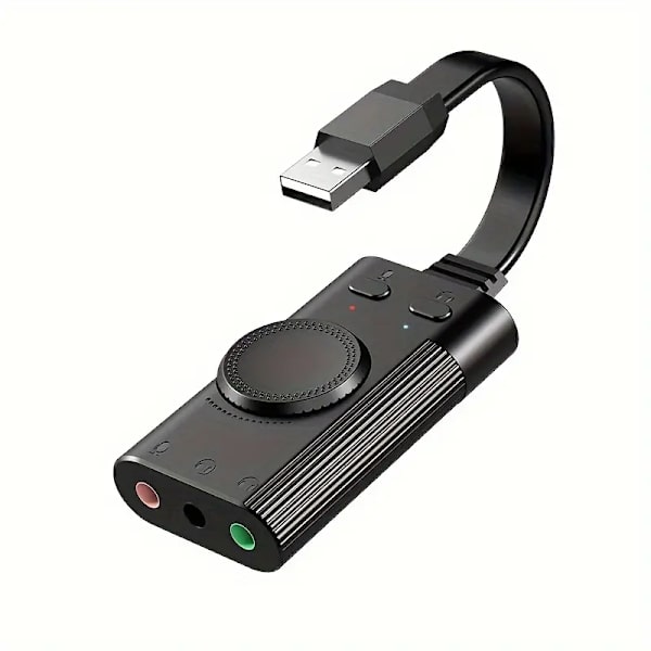 USB-ääniadapteri, USB-äänikortti, Ulkoinen äänikortti äänenvoimakkuuden säädöllä