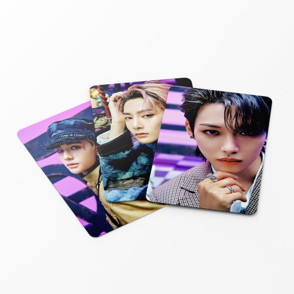 55stk/sett Kpop Stray Kids Lomo Cards Nytt album The Sound Photo Cards