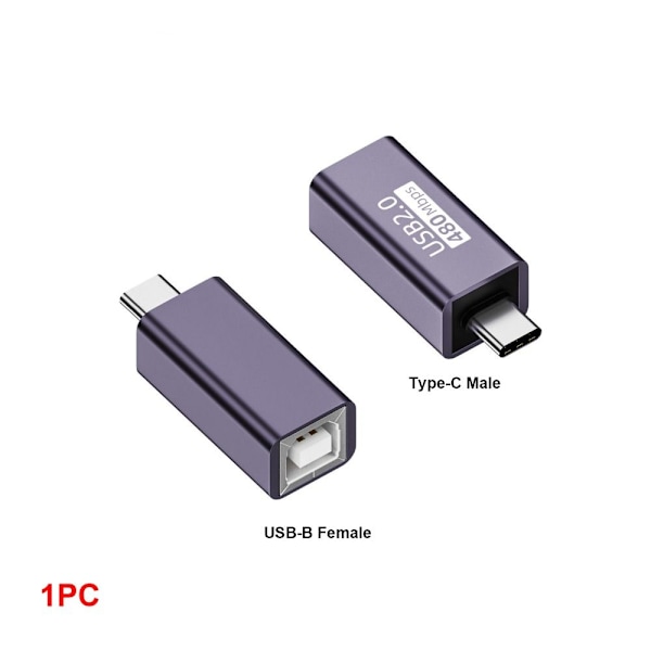 USB-B til Type-C Konverter MIDI Adapter USB-B TIL USB-C USB-B TIL USB-B to USB-C USB-B to USB-C