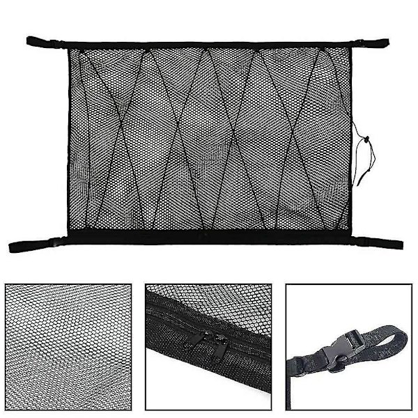 Biltak Nät Tak Lastnät Förvaringspåse Fickor För Suv Van Husbil 90x60cm