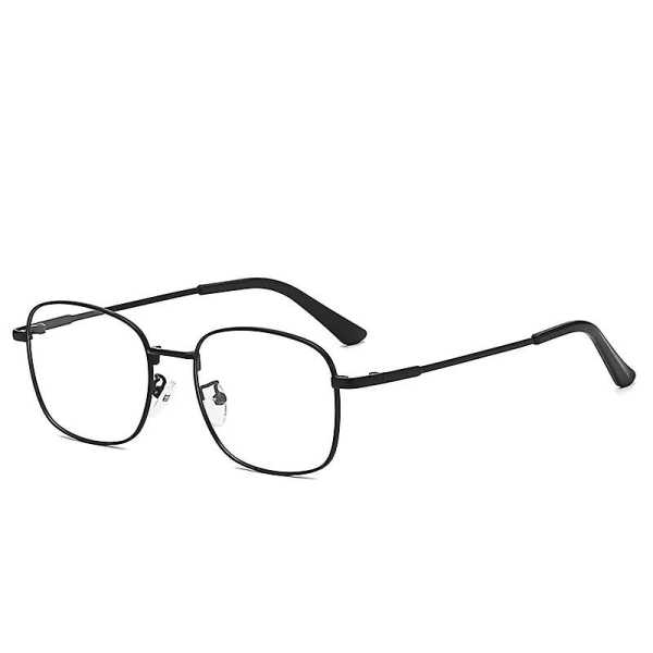 Blåt lysblokerende computerbriller Fotokromiske briller med metalstel til