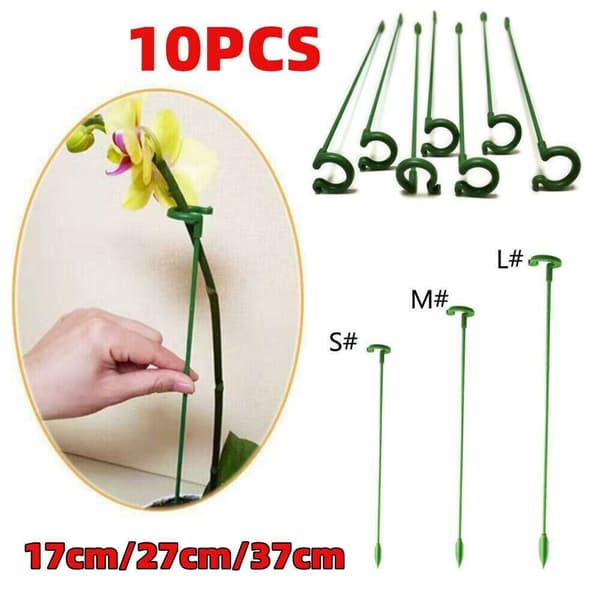 10 st Växtstöd Pinnar Blomstöd Växtpinnar 17CM10PCS 17cm 10pcs 17cm10pcs
