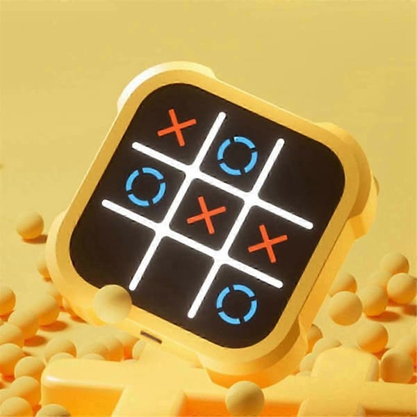 Tic Tac Toe Puzzle Fun Game Kids Improves Focus Education Thinking Challenges Logic Exercise Smart Chess Piece Toy