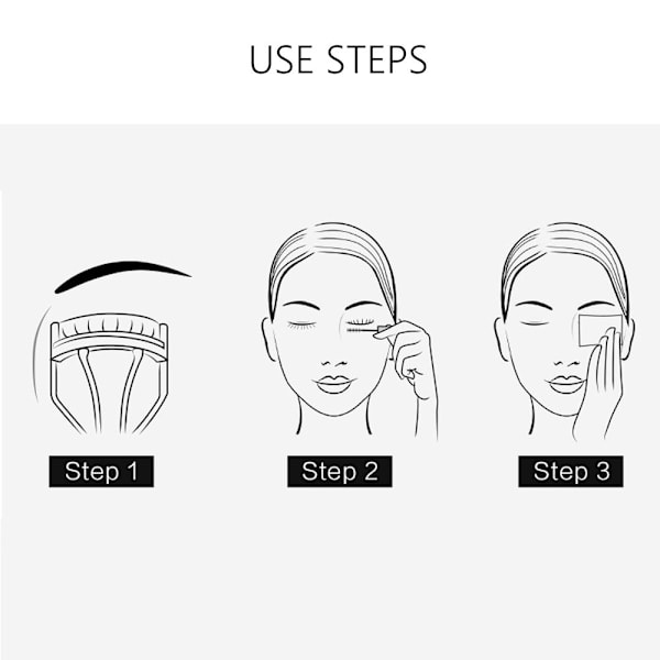 Naturlig Krøllet Langtidsholdbar Mascara BRUN brown
