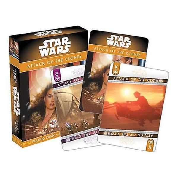Star wars - ep. 2 kloonien pelikorttien hyökkäys
