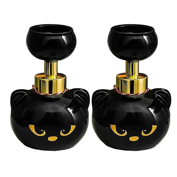 Cat Paw Soap Dispenser Refillable Hand Soap Container for Laundry Room 2pcs