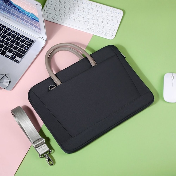 13 14 15 tommer bærbar taske CASE 15,6 tommer Sort Black 15.6 inches