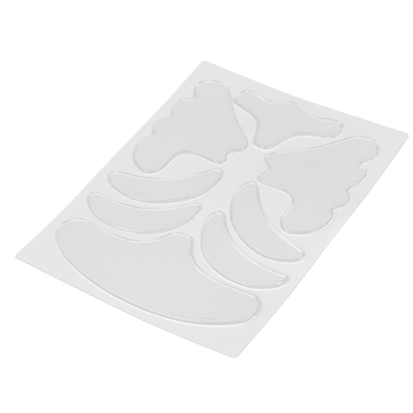 2024 8 i 1 Genanvendelige Ansigtsrynke Patches Silikone Rynker Behandling Patches Fine Linjer Fjernelse Pads