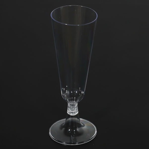 60 stk. 150 ml engangshårde plastik champagne glas rødvin glas gobletvine glas fest festival