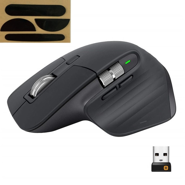 2 sett 0,6 mm buede kant museføtter muse skøyter for Logitech- Mx Master 2s/3 [DB] A
