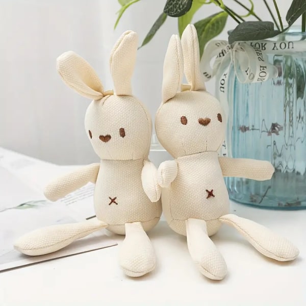 Cute Corn Rabbit Plush Toy - Tasketilbehør og dukke