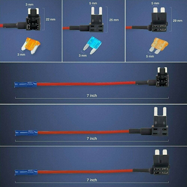 Adapter for bilkretssikring - Adapter for sikringsholder
