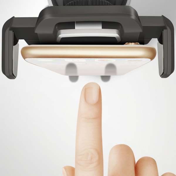 Tech-Protect Mobilholder Vindskjerm / Dashbord Svart