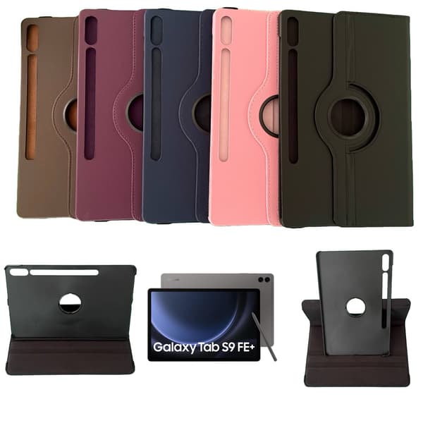 Samsung Galaxy Tab S9 FE Plus skal - Svart_xx Black Black