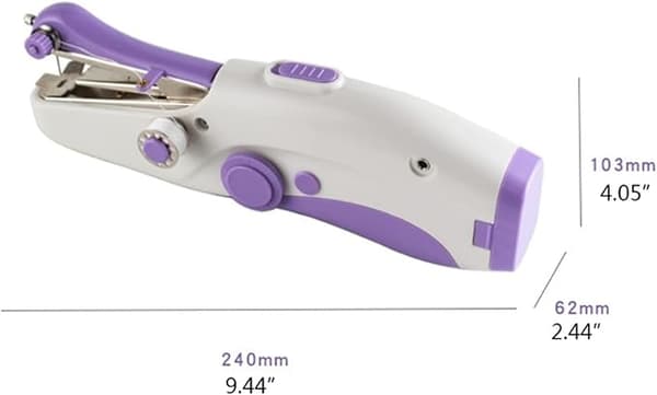 Mini Handheld Electric Sewing Machine with Double Needles for Home Use