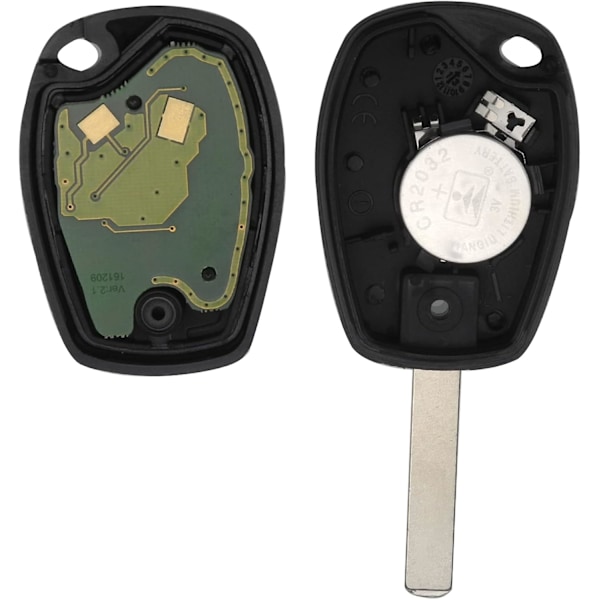 Knapper 433 Mhz Fjernkontroll Bilnøkkel Deksel med PCF7947 Chip VA2 Blad for Ren-ault Kangoo 2 Clio 3 Duster Modus Twingo DACIA Logan