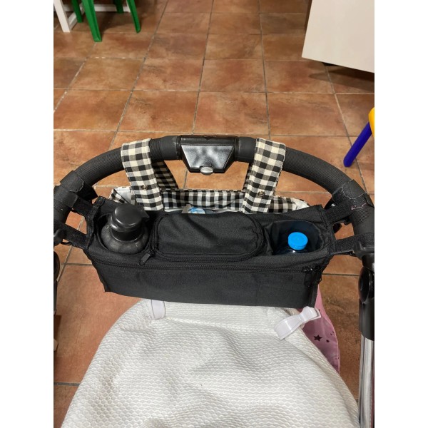 Babyflaske drikkeholder hengende poser black