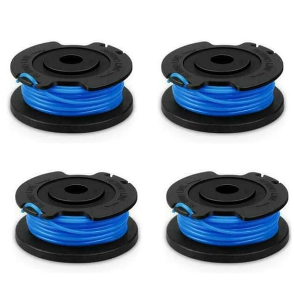 4-pakning trimmerspole med trimmertråd for RYOBI trådtrimmer 115