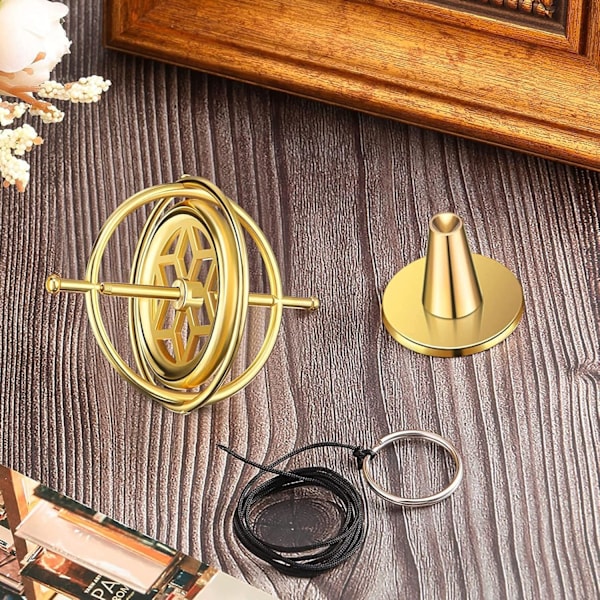 Gyro Spinner, Fingertip Balance Gyroskop Legetøjspose