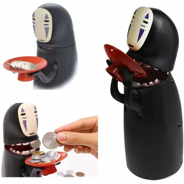 Automatisk spargris leksak Spargris Bra julklapp, Halloween-present för barn (USB laddning)