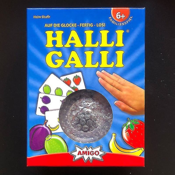 Korttipeli Halli Galli - Harjoitteluheijasteet