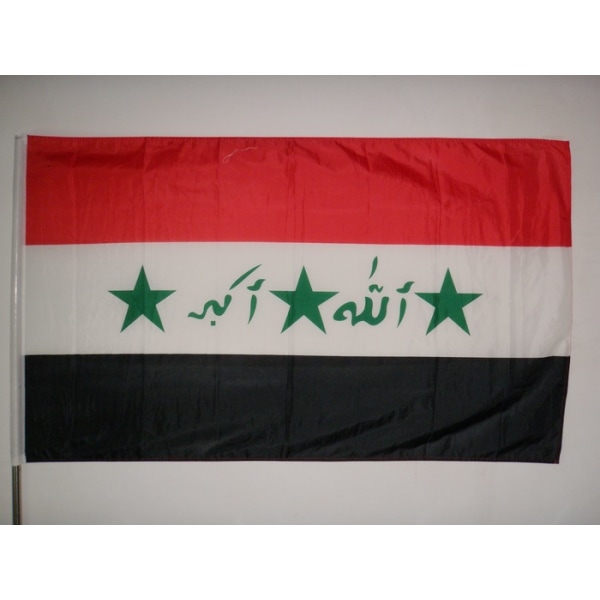 Flag - Iraq (old with stars)