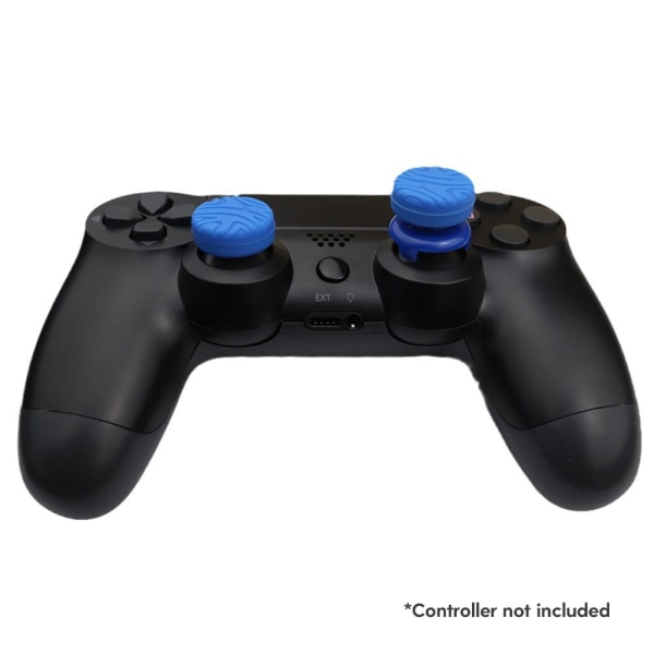 Kompatibel med Playstation5 forhøyet Anti-Slip Rocker Analog Joystick Grip Cap Button Non-Slip Anti-Sweat Protective Cap Orange 0.07