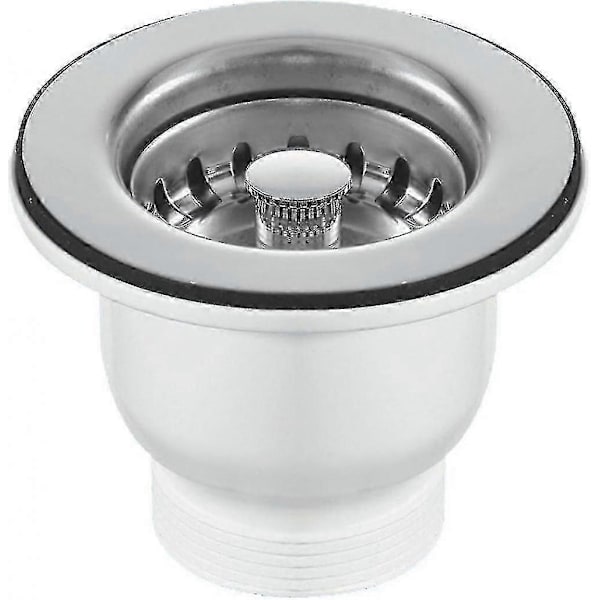 85mm Krom Belfast Diskbänk Korgsil Avfall - Passar 60mm Hål{AZC}