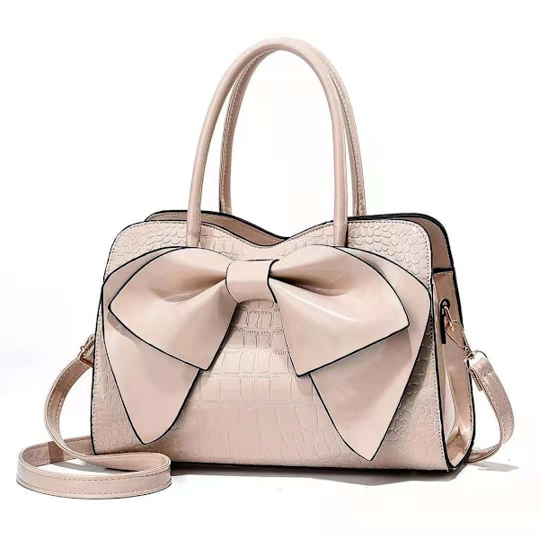 Dametasker Butterfly Bright Læderhåndtaske Khaki