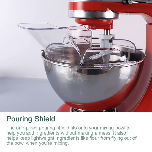Stænkskærm Mixer Tilbehør og Reservedele KN1PS W10616906 Kompatibel til KitchenAid Tilbehør