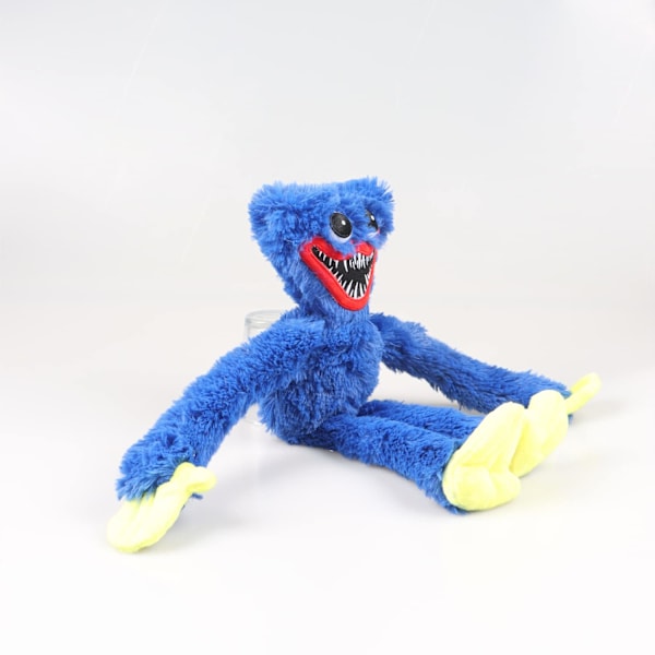 Poppy Playtime Plys Legetøj Figur Huggy Wuggy Dukke 40cm blue