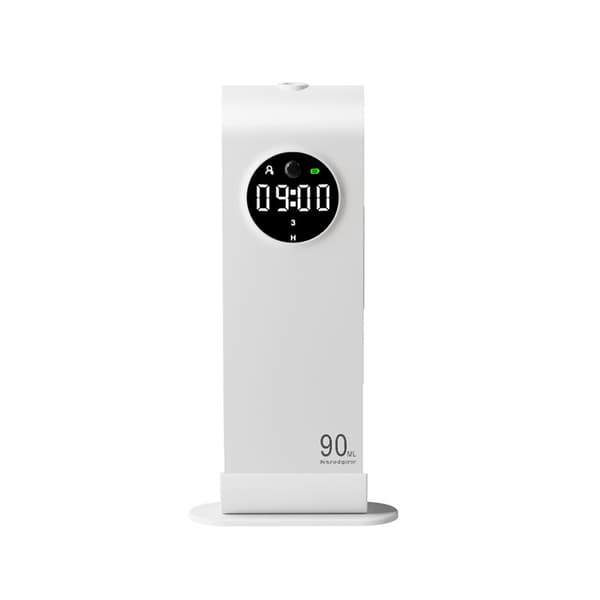 90 ml Eterisk Oljediffuser 5 Tåkemoduser Smart Aromaterapi Diffuser med Smart Sensor Dobbel Modus Bryter Nattlys Aroma Hjemmekontor