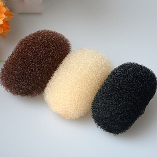 3 stk Hårnåler for Høyere Hårpuff Beige Beige