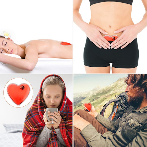 Uudelleenkäytettävät käsienlämmittimet – Sama kuin yllä. Love
