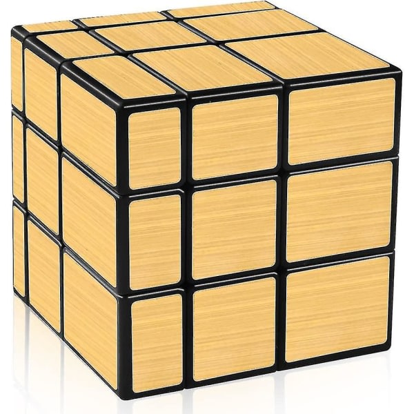 Holy Hand Cube 3x3 Speed ​​Cube Golden Mirror Building Block Cube 3x3x3 Ulike former Puslespill Cube Barn Voksenleker