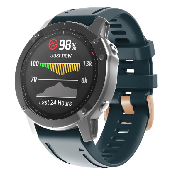 Ranneke Garmin Fenix ​​7S/6S Pro/5S Plus/Instinct 2S, 20mm silikonihihna