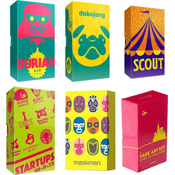 2024 Oink Games Scout A Fake Artist Hauska Durian-korttipeli Hauska ja omalaatuinen pelien ystäville a531