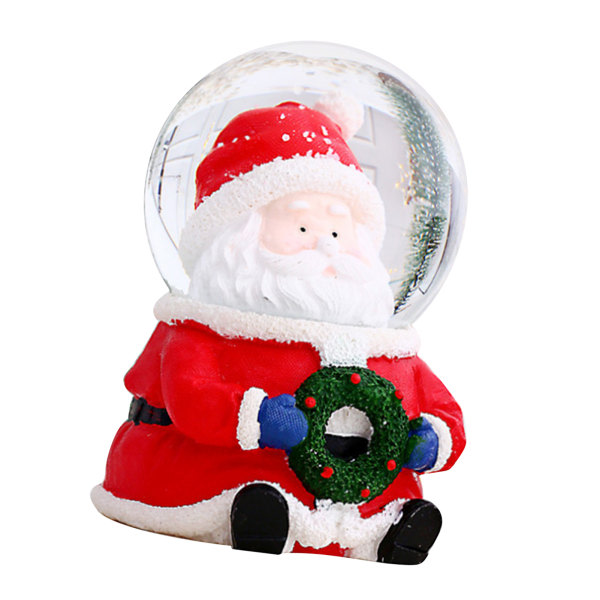 Christmas Snow Globe Color Changing Illuminated Christmas Crystal