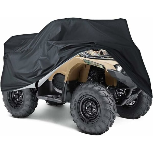 Cover moottoripyörän Quad ATV Outdoor Anti-UV XXXL Musta -