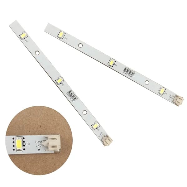 Two LED light strips suitable for Rongsheng Hisense Logic fridge/freezer MDDZ-162A 1629348