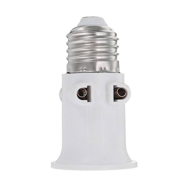 2 kpl AC100-240V 4A E27 lampun kannan muunnossovitin, lampun adapteri