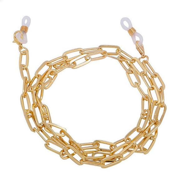 Stylish Practical Glasses Cord Guld