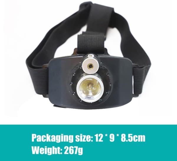 2025 Latest 2025 New Rechargeable LED Laser Headlamp with Laser Pointer High