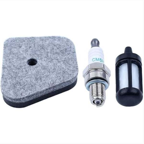 Sytytyssarja ilmansuodattimella ja polttoainesuodattimella sopii Stihl FS87 FS90 FS100 FS110 FS130 ruohonleikkurin kaasutinsarjaan 3