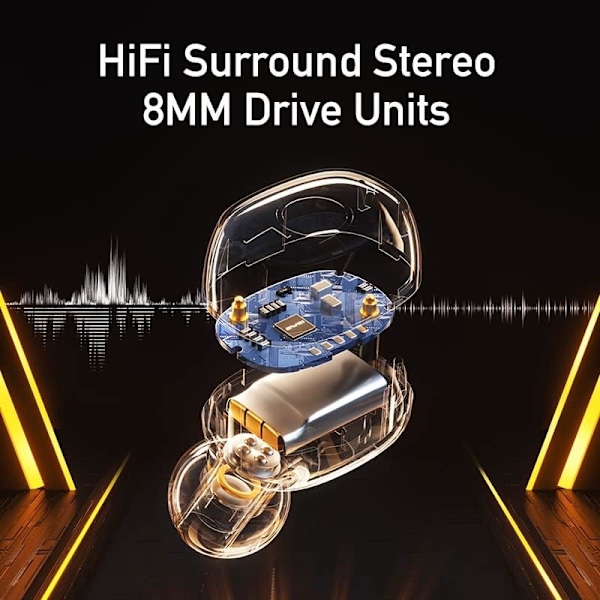 Trådløse ørepropper for små ører, kun 3g lettvekt, søte farger for kvinner og barn, Bluetooth 5.3 ørepropper, hurtiglading C_xx